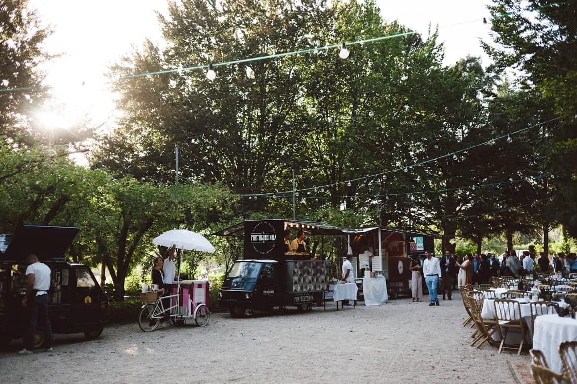 Food truck wedding