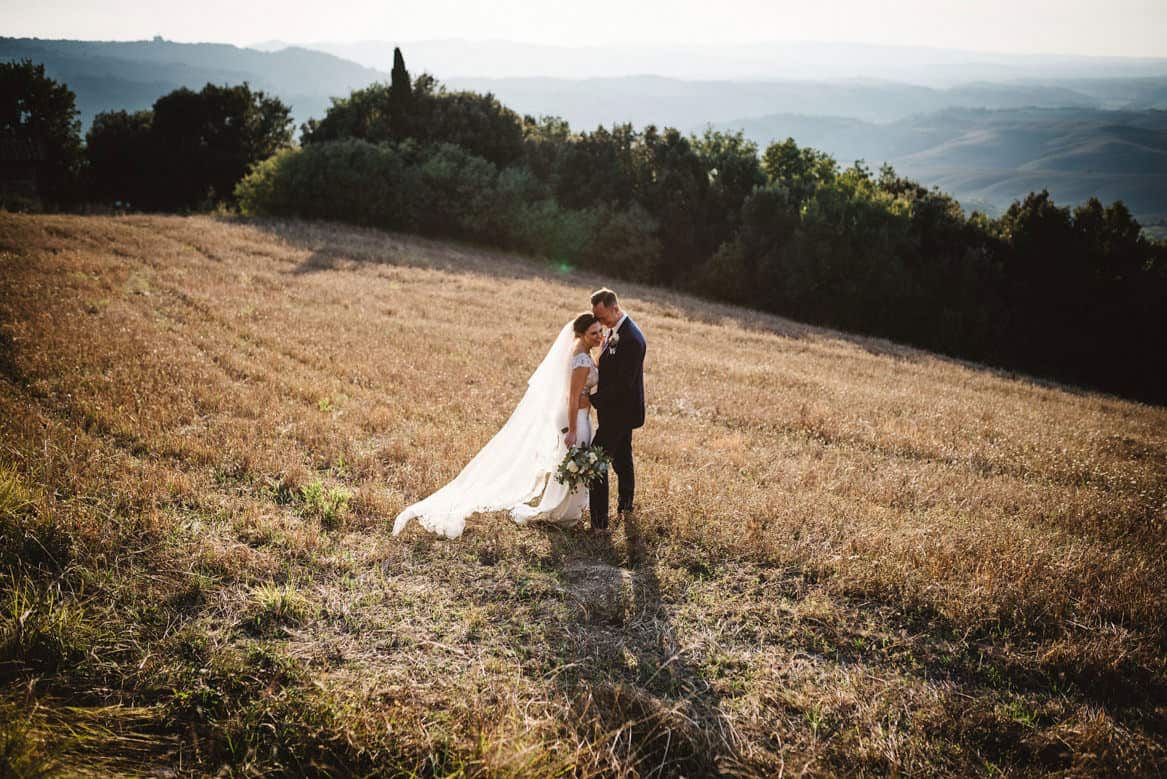 the gorgeous views of villa di ulignano wedding