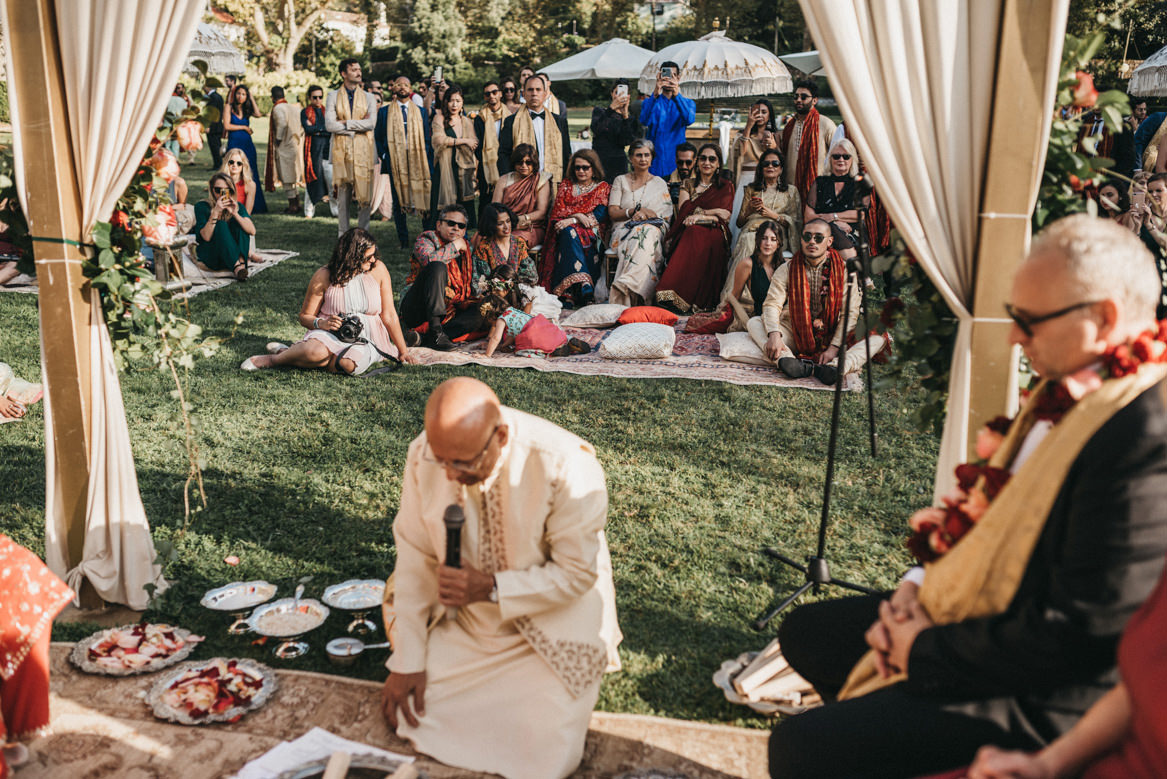 Hindu ceremony at Tivoli Seteais
