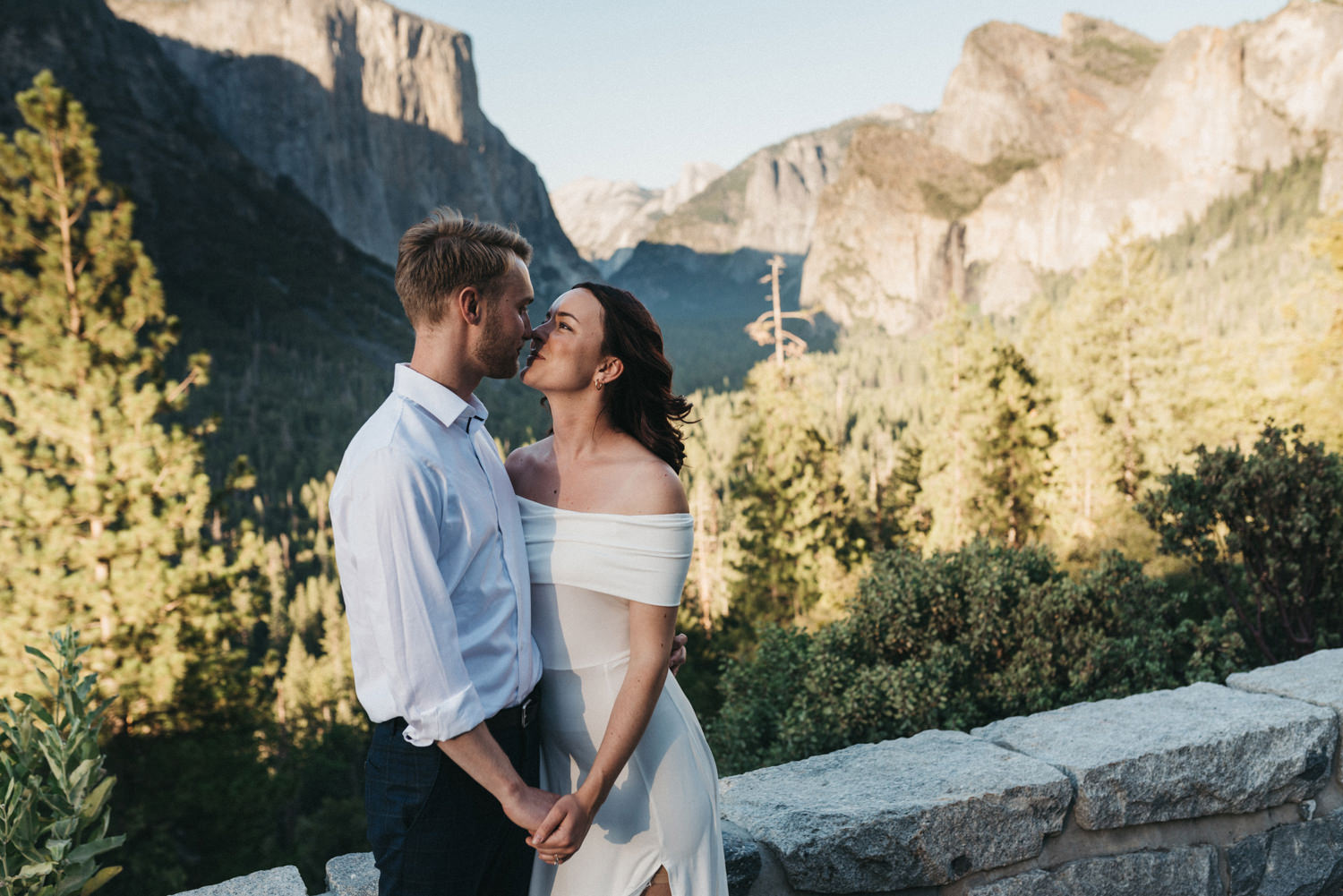 Tunnel view by yosemite engagement photographer