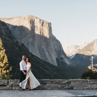 Tunnel view by Yosemite engagement photographer