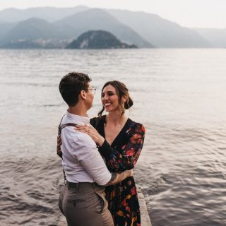 Lake Como elopement and wedding photographer
