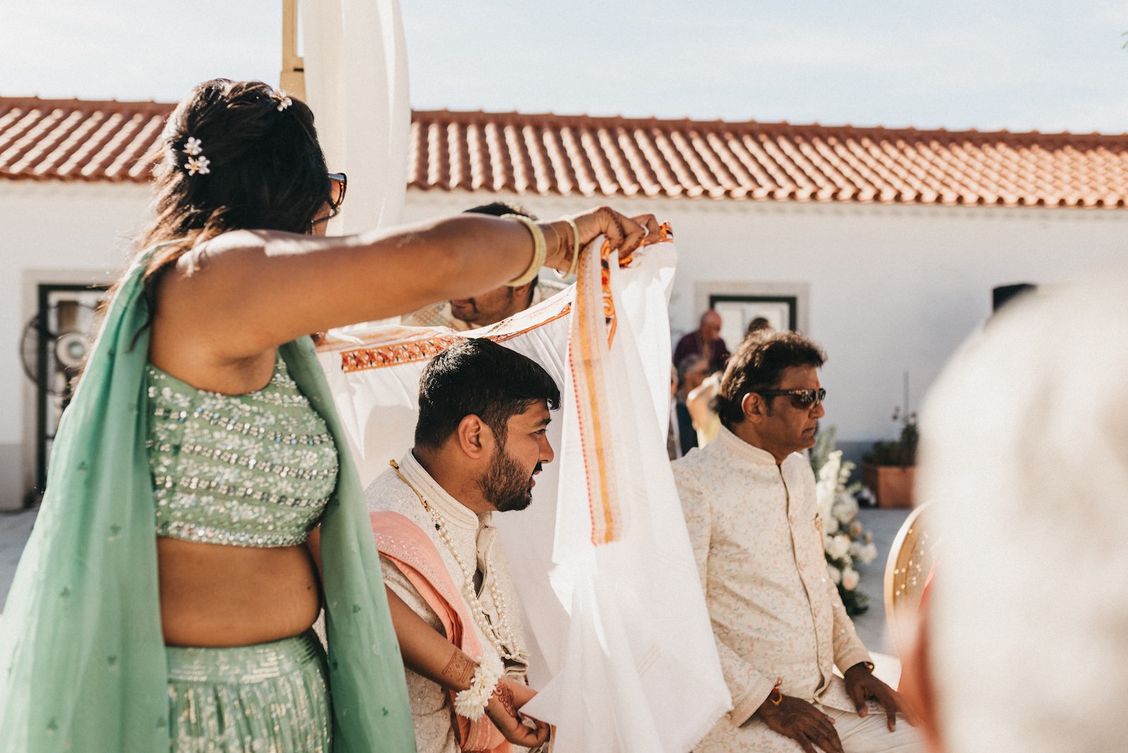 Destination indian wedding in Portugal