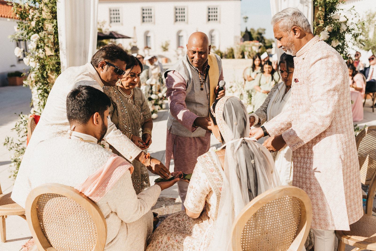 Destination indian wedding in Portugal