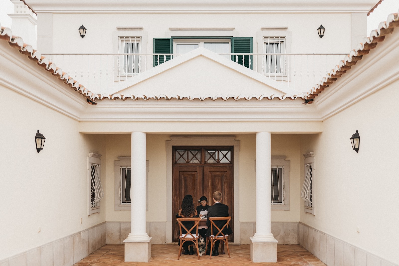 small wedding at home