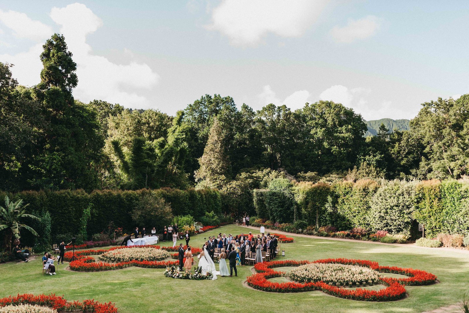 Terra Nostra Garden Hotel wedding